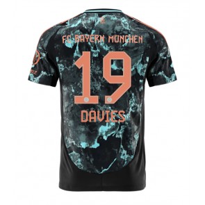 Bayern Munich Alphonso Davies #19 Replika Udebanetrøje 2024-25 Kortærmet